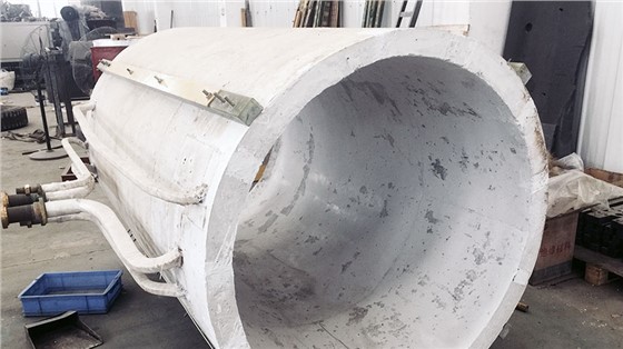 中频感应加热线圈实拍