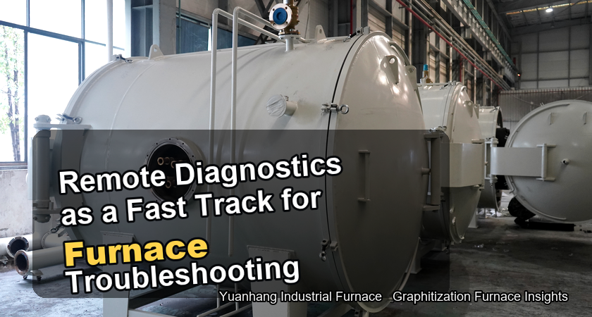 Our graphitization furnaces offer remote diagnostics, serving as a fast track for troubleshooting some faults in the graphitization furnace.