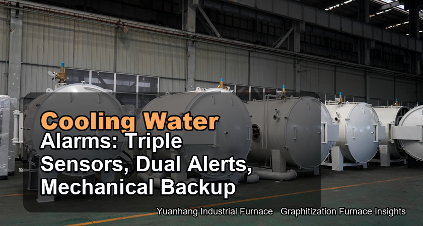 Does the graphitization furnace have a cooling water alarm? Triple sensor + two-stage alarm + mechanical redundancy. Does the graphitization furnace have a cooling water alarm? Triple sensor + two-stage alarm + mechanical redundancy.