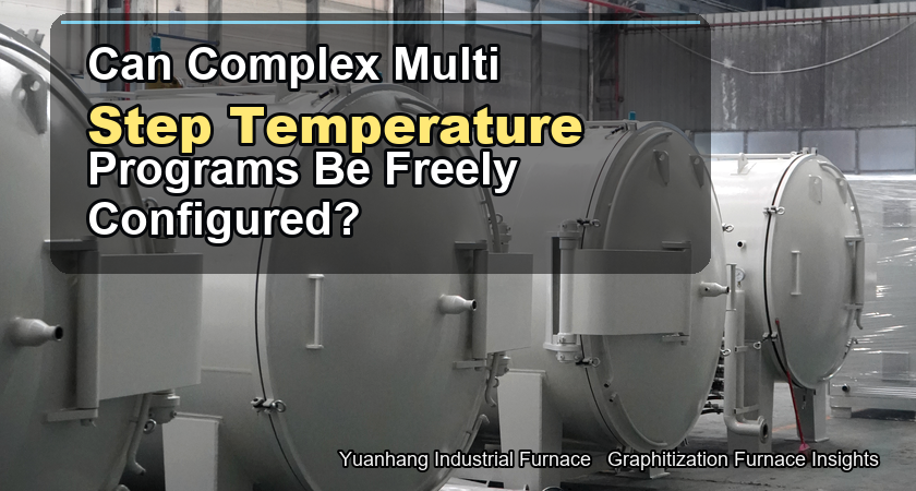Does your graphitization furnace support multi-stage process programs? How can complex temperature profiles be freely programmed?
