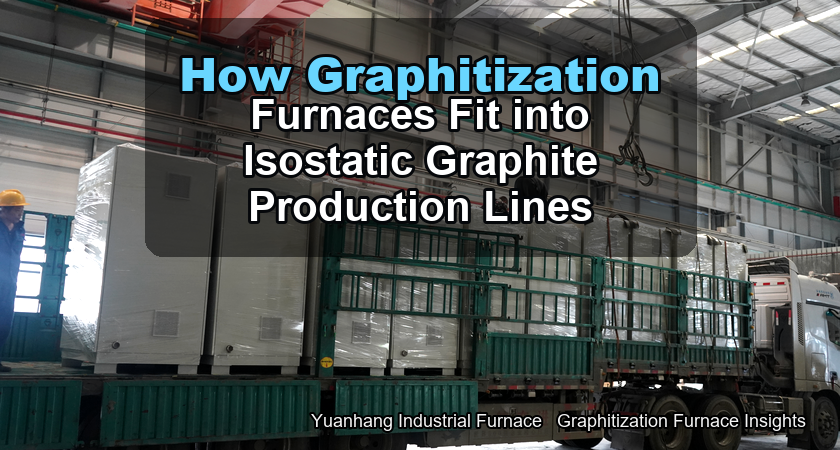 The relationship between graphitization furnace and isostatic pressing graphite production line