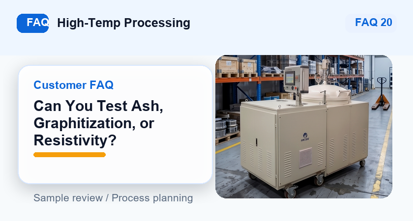 FAQ_20_website_cover_Can You Test Ash， Graphitization, or Resistivity.png