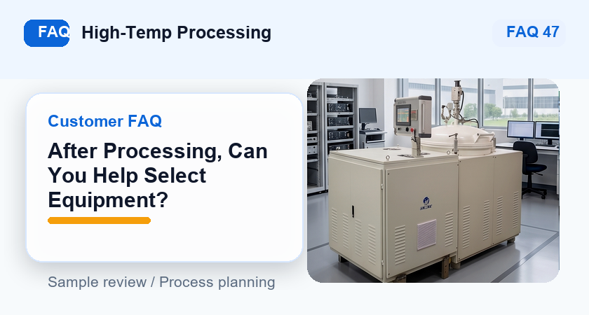FAQ_47_website_cover_After Processing， Can You Help Select Equipment.png
