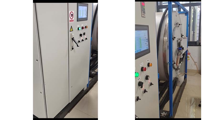 Integrated Carbonization/Graphitization Experimental Furnace for