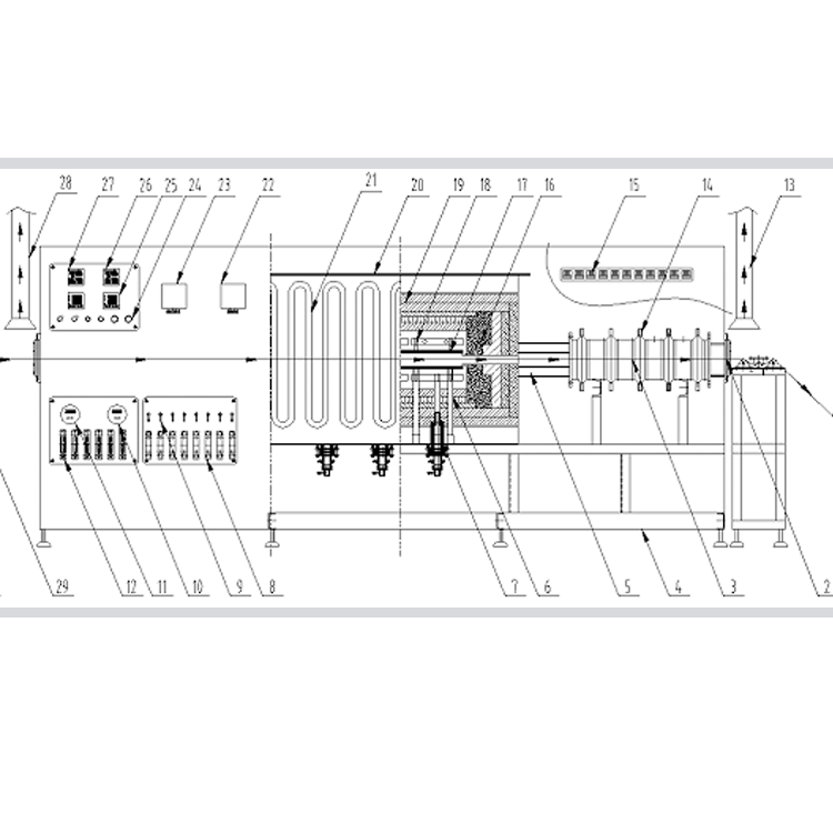 Continuous Carbonization Furnace for Carbon Paper and Carbon Clo