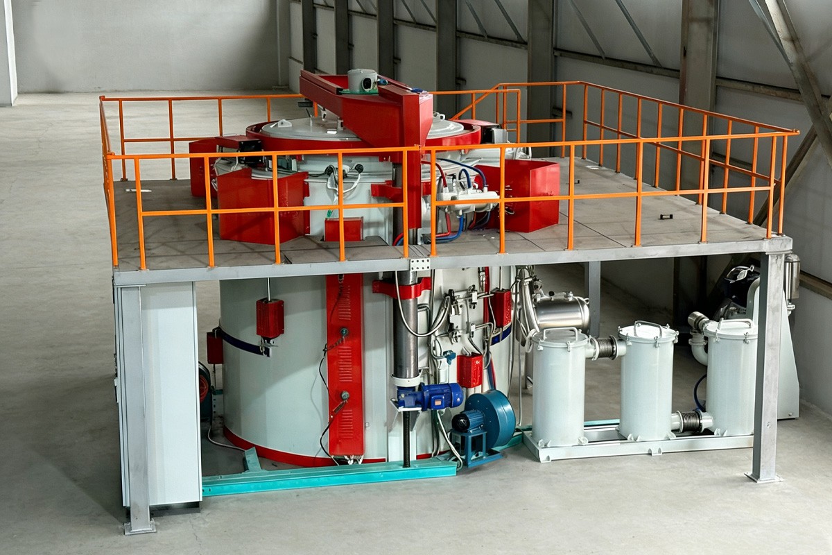 DT4C Electromagnetic Pure Iron Degassing Furnace