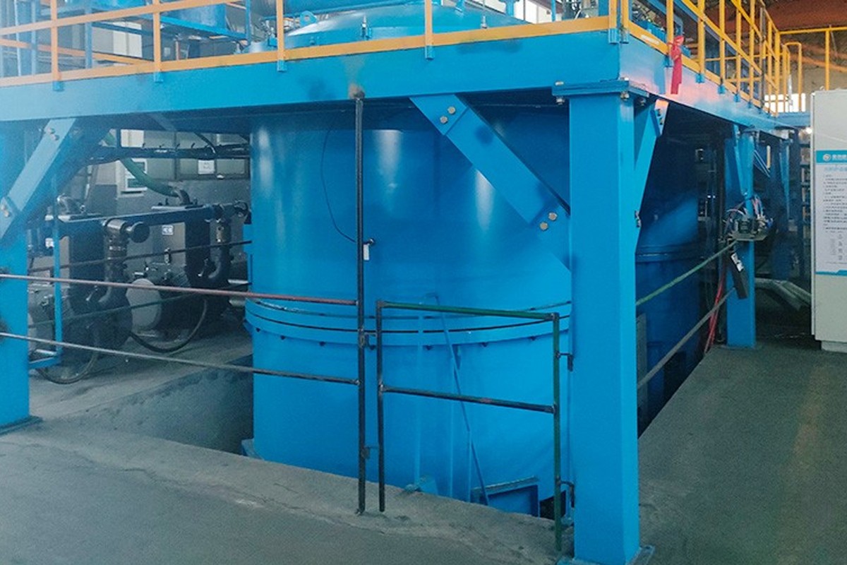 Dual Vertical Circular CVD Furnace