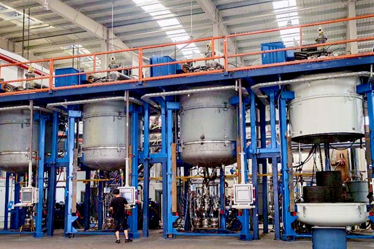 Bottom Loading Multi-Station Chemical Vapor Deposition Furnace